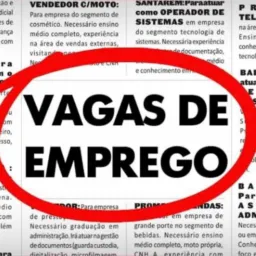 Vaga de emprego e alugueis