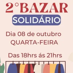 Bazar solidário