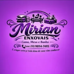Mirian Enxovais loja de artigos de cama,mesa,banho,tapetes, cortinas e utensílios domésticos.
