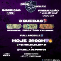 XTREINO GAMING FIRE SALA 0,90c 💜🏆