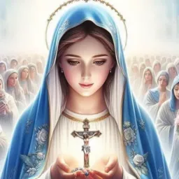 MARIA NOS CHAMA PARA FICAR EM SILÊNCIO🤫💜 E ORAR 🙏🏼❤️🩹☺️