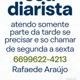 ASSISTÊNCIA DOMÉSTICA DIARIA