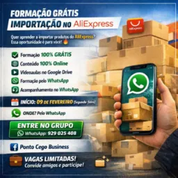 CURSO DE IMPORTAÇÃO NO ALIEXPRESS (GRÁTIS)