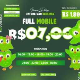 💚 ⁞ INTENSIVÃO DUOLINGO¹