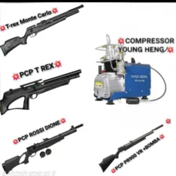 🚨LUKAS COMPRESOR YOUNG HENG OU PR900 COM VR +BOMBA OU  PCP T-REX OU BEEMAN 1336+BOMBA 💥