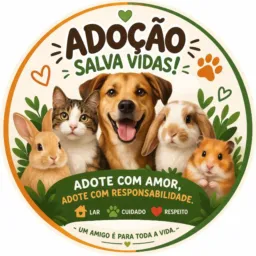 Doação e adoção de animais 🐕❤️ (Mara Rosa)