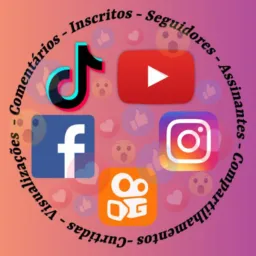 Compra de Seguidores/Curtidas/Visualizações/Compartilhamentos/Inscritos todas as redes Sociais!