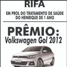 RIFA EM PROL DO TRATAMENTO DE SAÚDE DO HENRIQUE DE 1 ANO