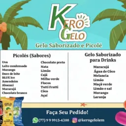 🌴 Kero Gelo LEM 🌴
Gelo Saborizado e Picolé para todos os momentos! ❄️🍧