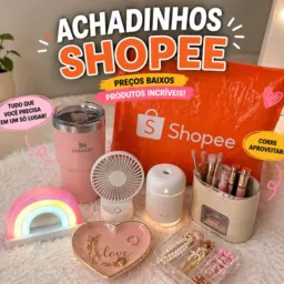 SHOPEE ACHADINHOS QUE CABE NO BOLSO🛍