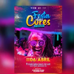 FESTA DAS CORES 3 EDIÇÃO 🎊