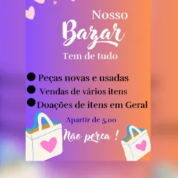 Bazar tem de tudo e Doações