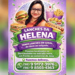 Lanche da Helena certazinho fone 985034363 ou 991723976 chama