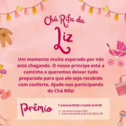 Chá rifa da Liz
