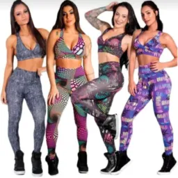 Vendas de roupas de academia novo e usados