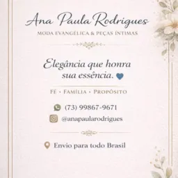 ANA PAULA RODRIGUES MODA EVANGÉLICA 2