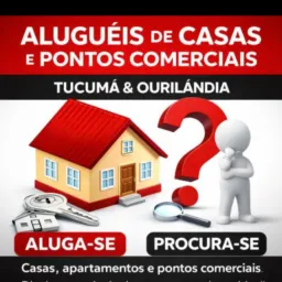 Casas de aluguel tucumã e Ourilândia