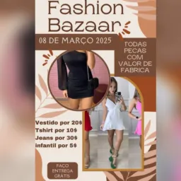Bazar 10, 15,20 e 30 reais