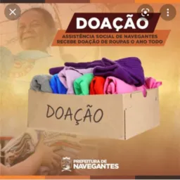 Doação de roupas de Etc..
