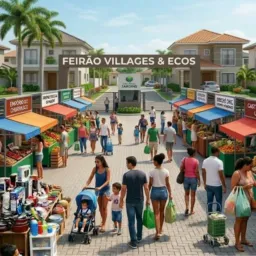 FEIRÃO VILLAGES 1 & 2/ECOS/PLENOS/ESSENZA/VERONA/JD. OLIVEIRAS & CAMAÇARI.