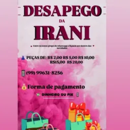 DESAPEGOS DA IRANI 👗👚
