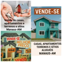 Vendas de imóveis (Apt,Casas,Terrenos,Aluguéis) Manaus-Am 🏡🏘️