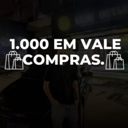 Rifa de 1.000 em vale compras (Cadu outlet)