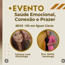 Evento Saude Emocional, Conexão e Prazer
