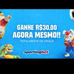💸Thiago Sportingbet Banca Grátis 30$ 💸