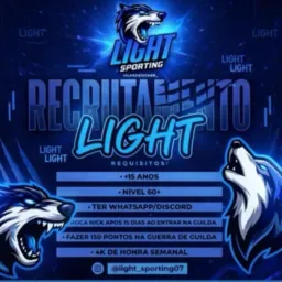 RECRUTAMENTO DA LIGHT SPORTING