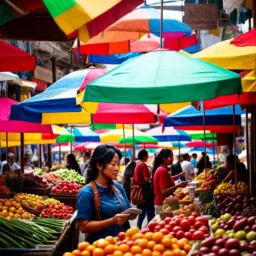 14  Grupo vendas na Feira de Coari