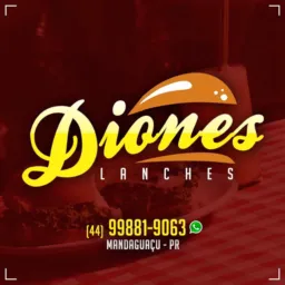 "Diones lanches e vendas"