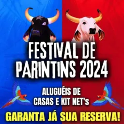 ALUGUEIS DE CASA PERÍODO FESTIVAL DE PARINTINS