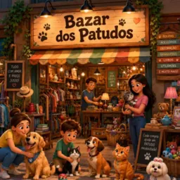 Classificados Bazar dos Patudos da Galera do Bem