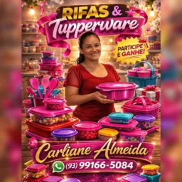Rifa tupperware CARLIANI ALMEIDA 🤍