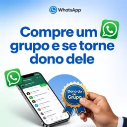 VENDEMOS GRUPOS PARA VOCÊ ASSUMIR COM VÁRIOS PARTICIPANTES....