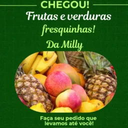Milly verduras e frutas 🍊🫑