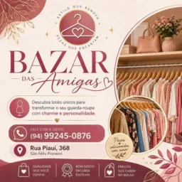 #bazardasamigas