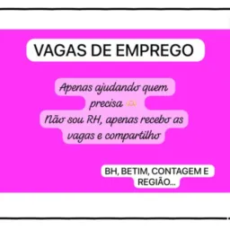 VAGAS EMPREGO Grupo 1📢