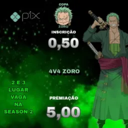 💚COPA ZORO INSCRIÇÃO SEASON 1💚