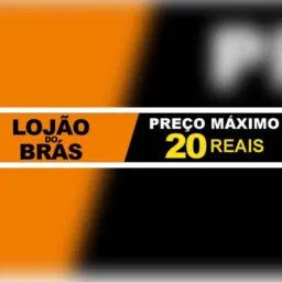 Lojao do Brás, preço máximo $20