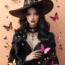 Covil da bruxa. 🐈‍⬛🦉