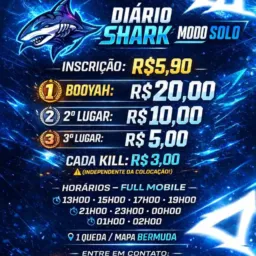 🦈DIÁRIO SHARK 1 | SOLO FULL MOBILE