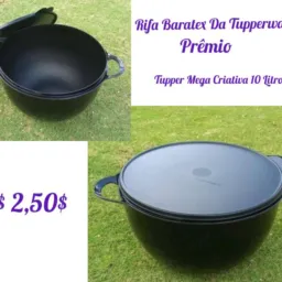 Rifa Baratex e Grátis da Tupperware 😍😍🥰🥳