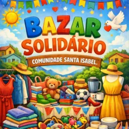 Bazar Solidário 🤍