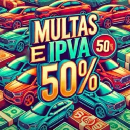 IPVA E MULTAS ☑️50%