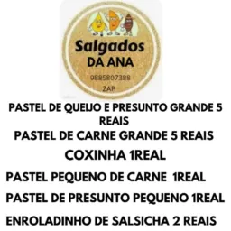 Salgados e doces da Ana 🧁🍰🍘
