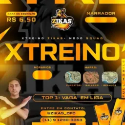 XTREINO ZIKAS 🧡🤍