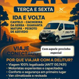 Deli tur 🚐. Teremos muitas promoções e descontos 😃😎🚐📞