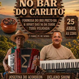 25/04 BAR DO CARLITO💃🥳
